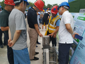 参展郑州装配式建筑观摩会